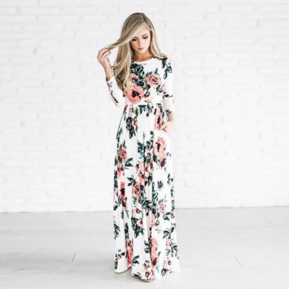 Brand new Floral Maxi dress XL